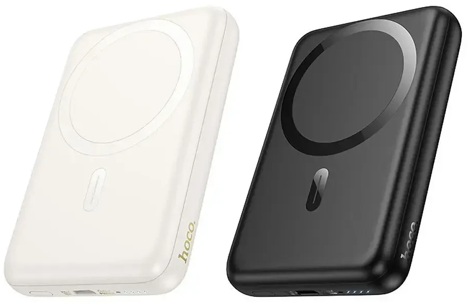 Powerbank compatible with MagSafe Hoco 10000 mAh QC PD 2A 20W J141 juodas