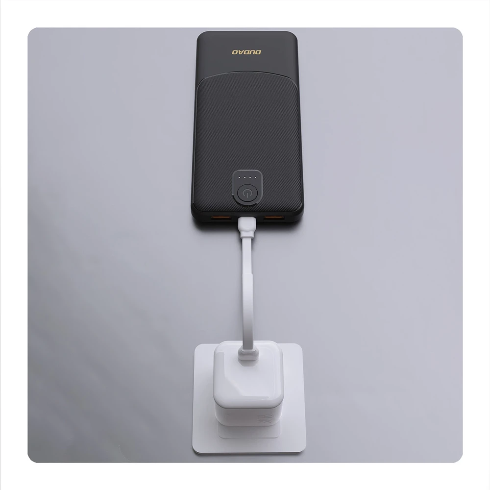Powerbank Dudao K10Pro 2.4A 20000mAh 2 x USB-A - juodos spalvos