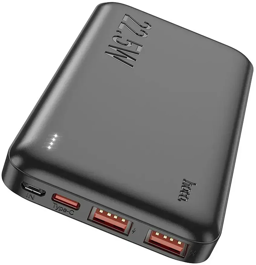 Powerbank Hoco 10000 mAh QC PD 3A 22,5W J101 juodas