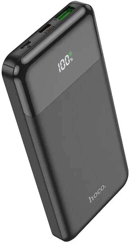Powerbank Hoco 10000 mAh QC3.0 PD 3A 20W J102 juodas