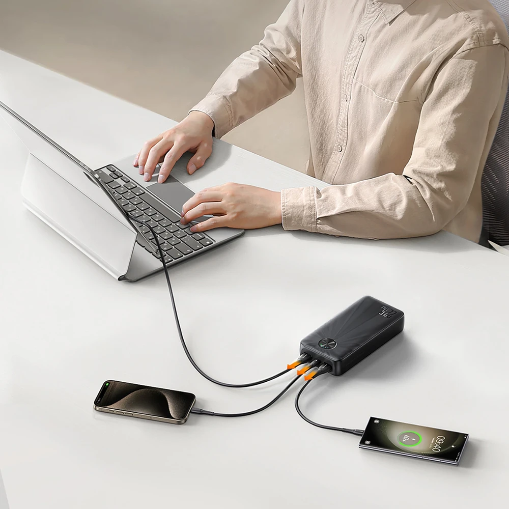 Išorinė baterija Power Bank Joyroom JR-PBF16 22.5W 20000mAh juoda