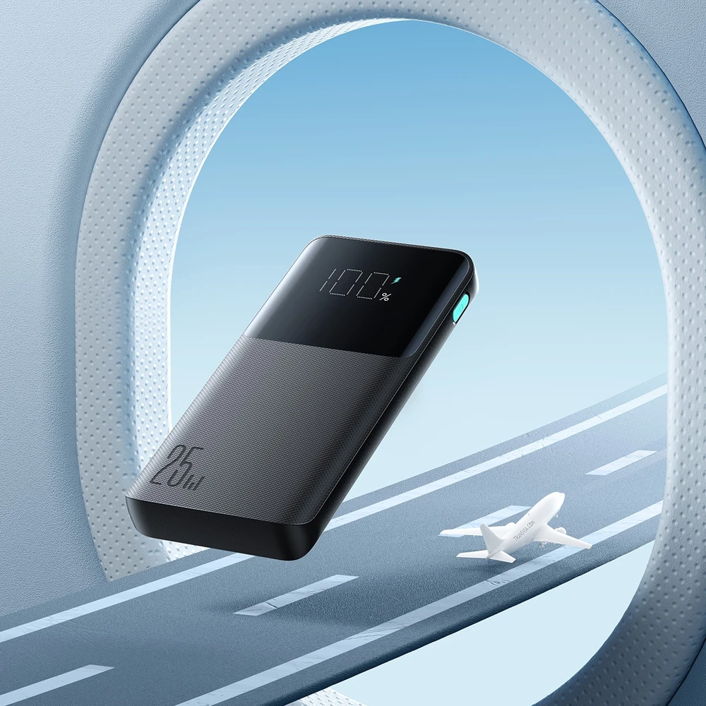 Išorinė baterija Power Bank Joyroom JR-PBF20 22.5W 10000mAh juoda