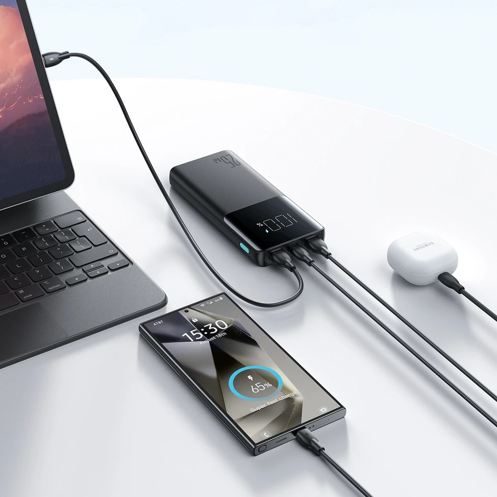 Išorinė baterija Power Bank Joyroom JR-PBF20 22.5W 10000mAh juoda