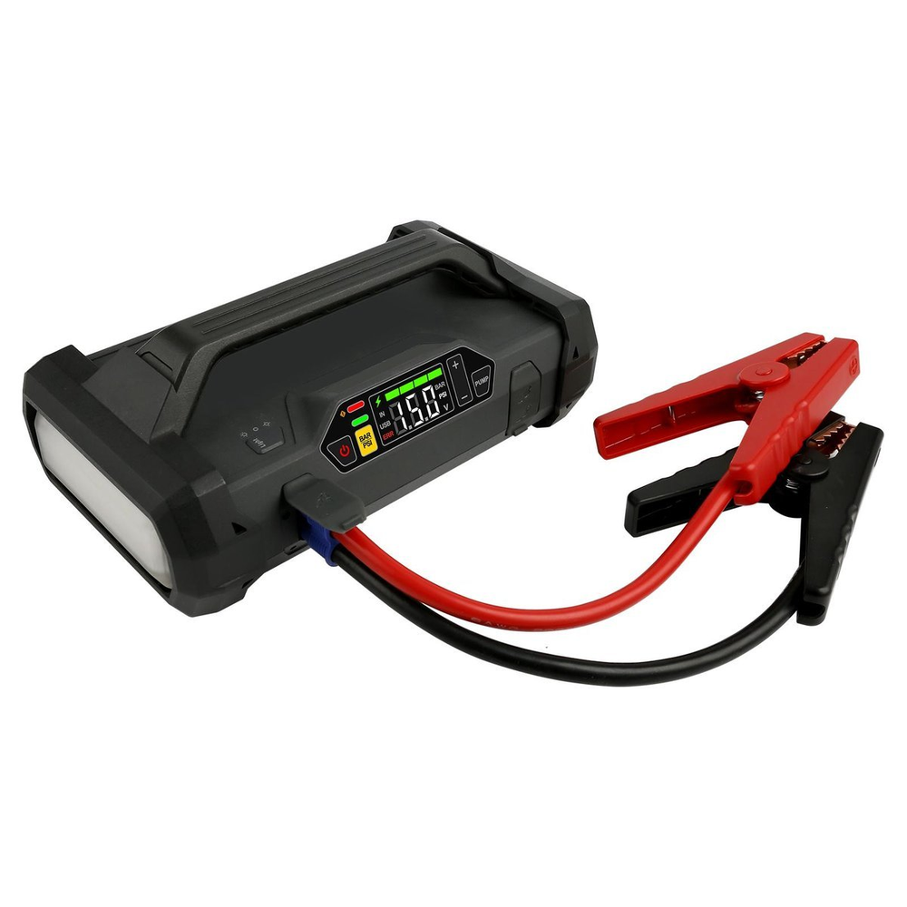 Gens Ace & Tattu Powerbank / Jump Starteris Lokithor JA301 20000mAh, 2000A su kompresoriumi 10-150 PSI