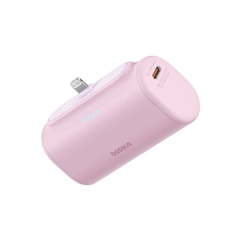 Powerbank OS-Baseus Compact IP 5000mAh 20W (rožinė)