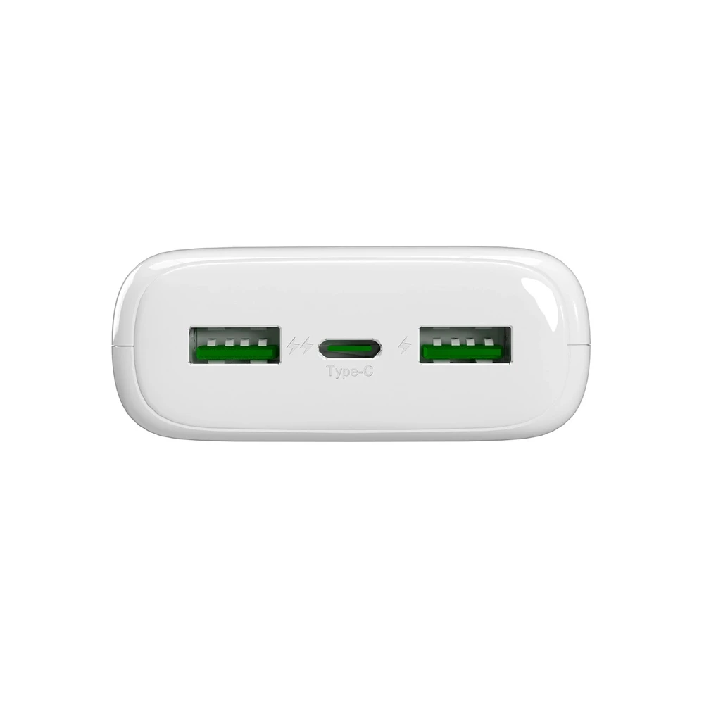 Powerbank Puro DAILY 20 PLUS 20000mAh 2x USB-A / 1x USB-C 22,5W PD AFC - balta