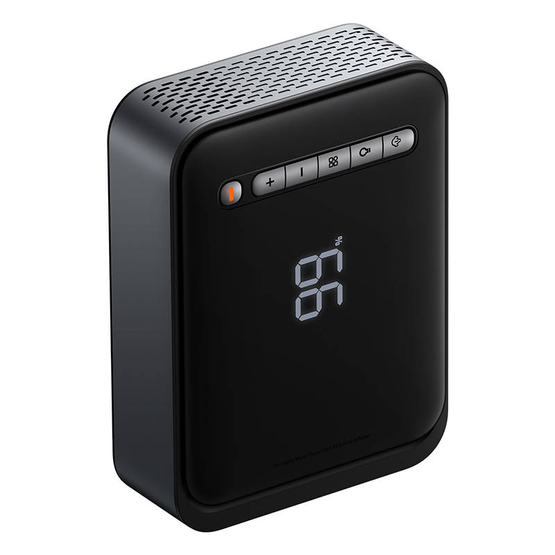 Išorinis akumuliatorius/starteris + kompresorius 2in1 Baseus Super Energy automobilinis Jump Starter, 8000mAh, 1000A USB - juodas