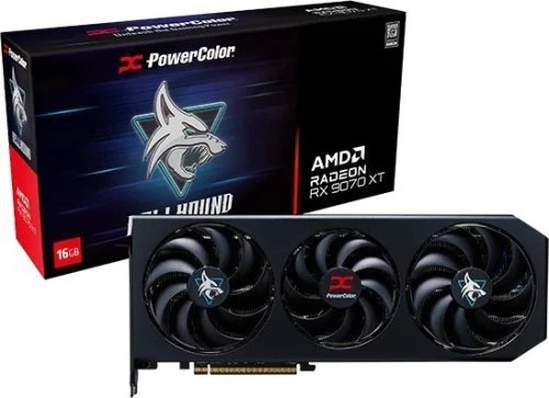 Vaizdo plokštė. „PowerColor Reaper“ RX9070 XT 16G-A