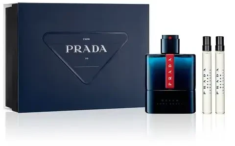Prada Luna Rossa Ocean EDT rinkinys vyrams (EDT 100 ml + EDT 2 x 10 ml)