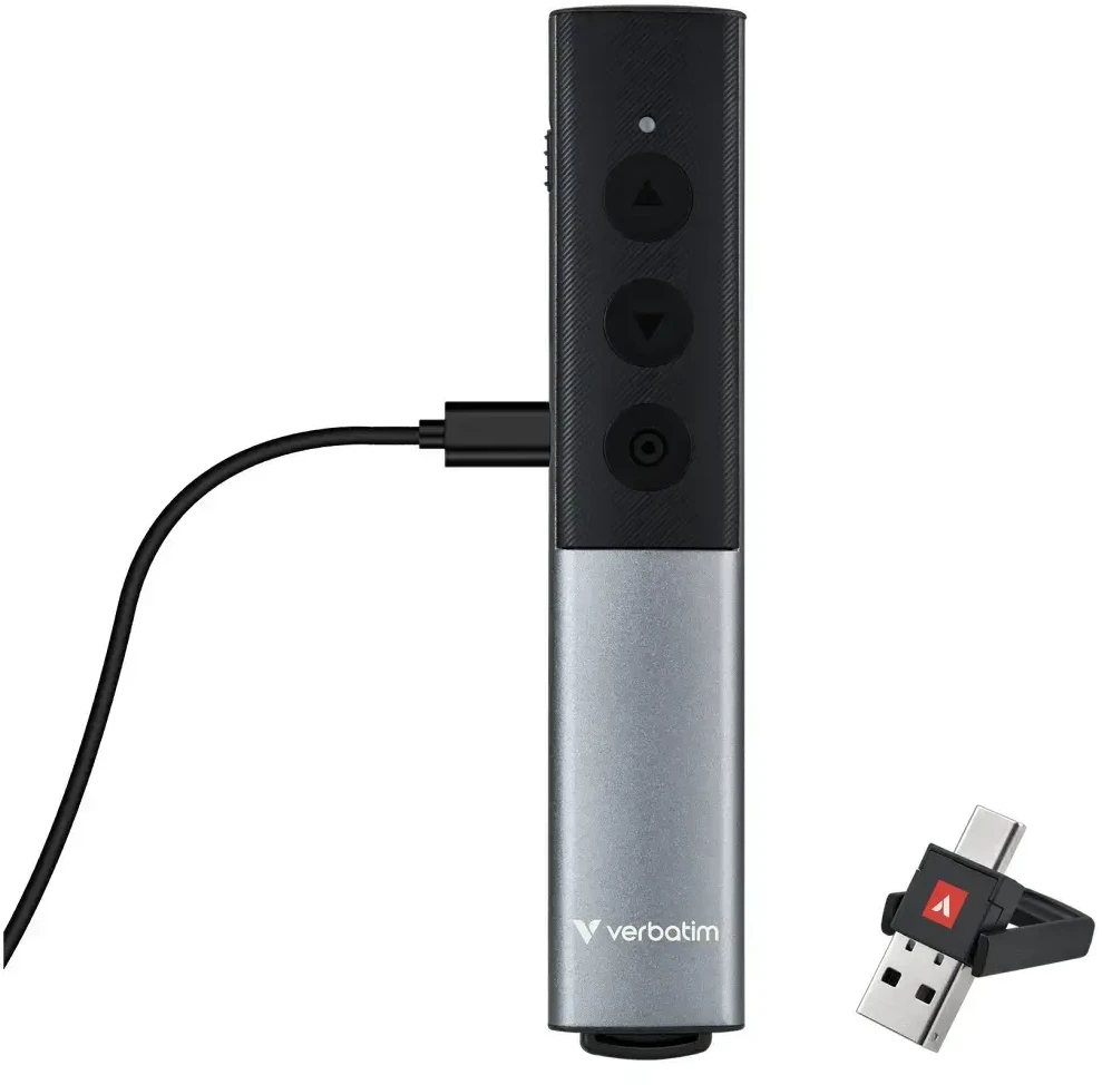 Verbatim Agenda Wireless Presenter with Raudona lazerinis Pointer