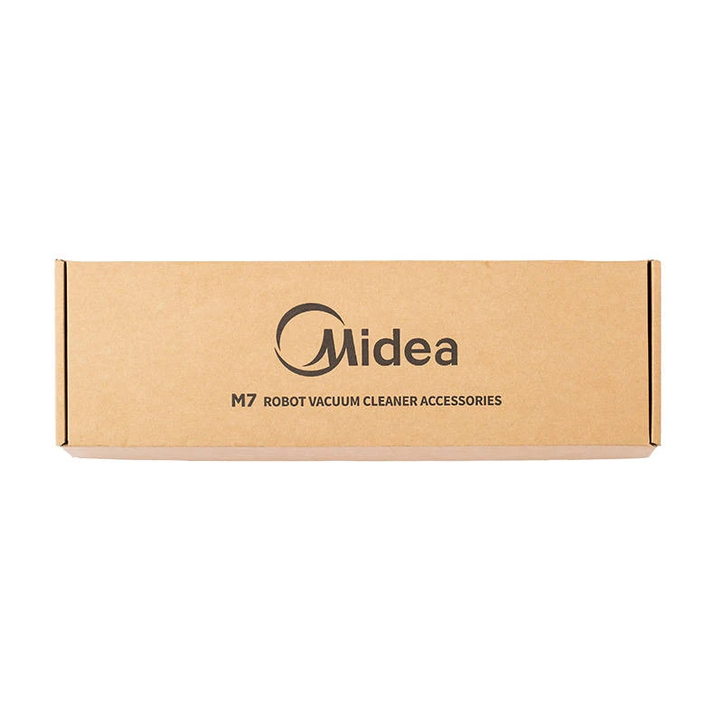 Dulkių siurblio - roboto Midea M7 priedų rinkinys 2x šoniniai šepetėliai, 1x šluostė, 2x HEPA, 1x rulonas, 1x Šluostė šluostymui