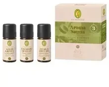 Primavera "Freshness & Energy Aroma Sauna Set – Pažintinis rinkinys" – pažintinis rinkinys.