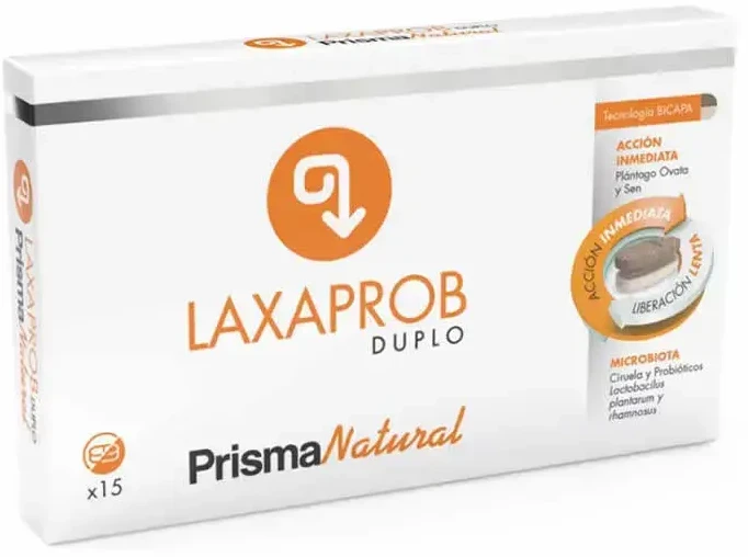 Prisma Natural Laxaprob 2x15 maisto papildas žarnynui