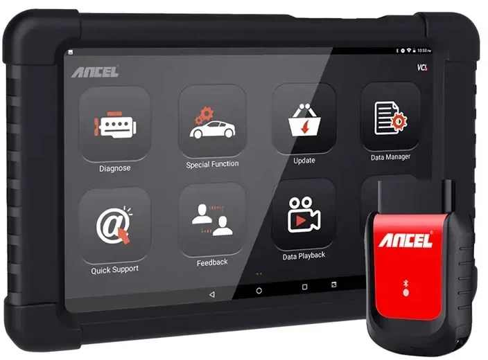 Profesionalus automobilių OBD2 diagnostikos skaitytuvas Ancel X6
