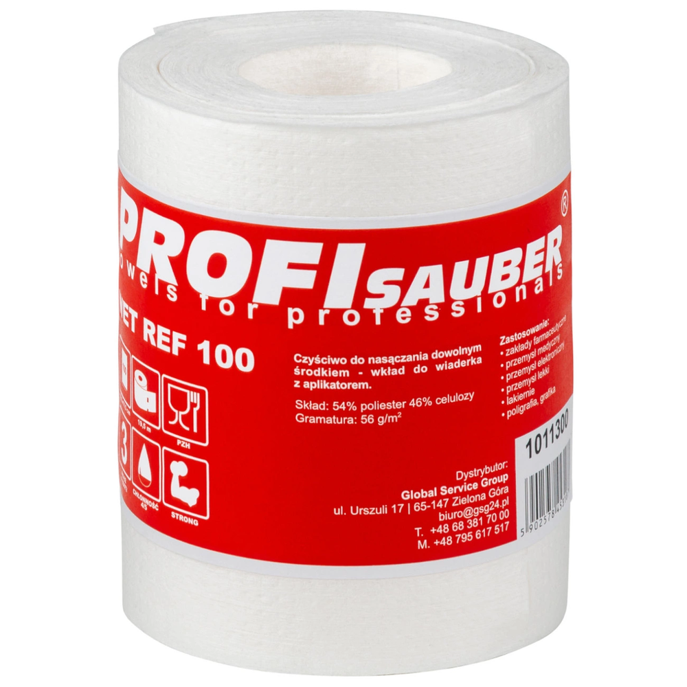 profi sauber POWER ProfiSauber WET REF 100 mirkymo šluostės - INSERT