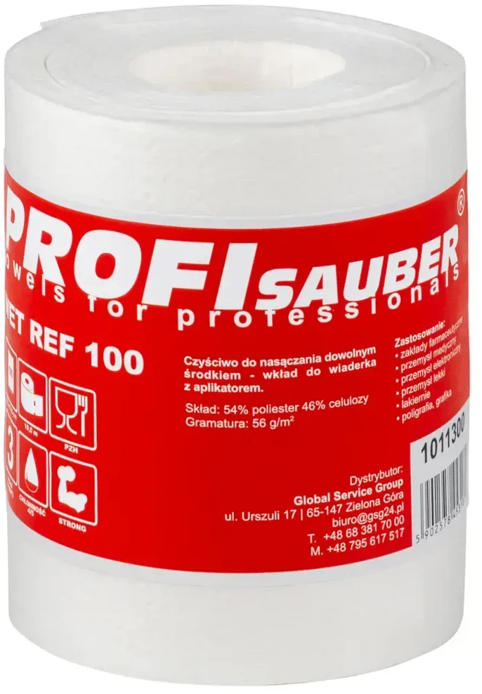 profi sauber POWER ProfiSauber WET REF 100 mirkymo šluostės - INSERT