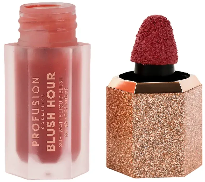 Profusion Cosmetics Blush Crush Glow & Illuminating Liquid Blush Paloma, 6 ml