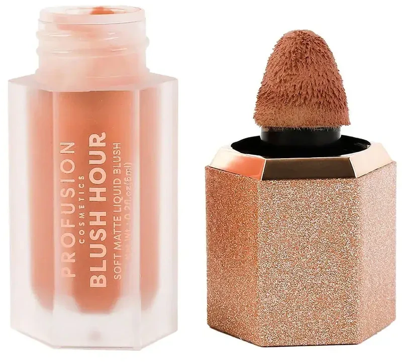 Profusion Cosmetics Blush Hour Glow & Illuminating Liquid Blush Bellini, 6 ml