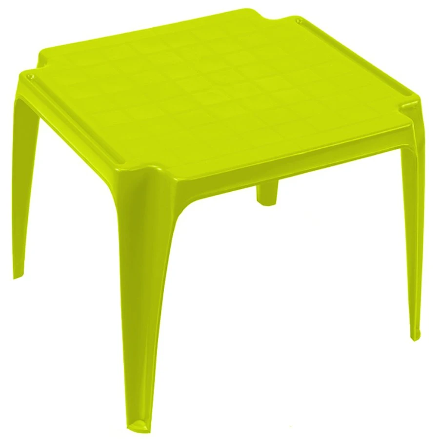 ProGarden Vaikiškas stalas, žalias, plastikinis 55x50x44 cm