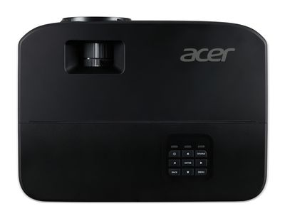 Vaizdo projektorius Acer X1329, WXGA 1280*800, iki 1920*1200, 4800 liumenų, 16:10 / 4:3 / 16:9, 20 000:1, maksimali įstrižainė 300 colių, maksimalus projektavimo atstumas 10 m, 3 W garsiakalbis, lempa 5000 val. / 20 000 val., 29 dB, 2,4kg, D-sub, kompozicinis vaizdo signalas, 2*HDMI, kompiuterio garso įvestis/išvestis, nuolatinės srovės išvestis (5 V / 1,5 A, USB A tipo), RS232