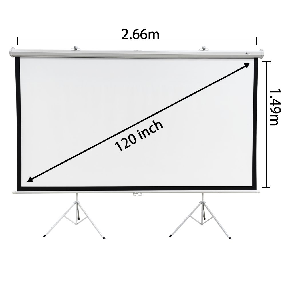 Projektorius Extralink Projektoriaus ekranas 120"