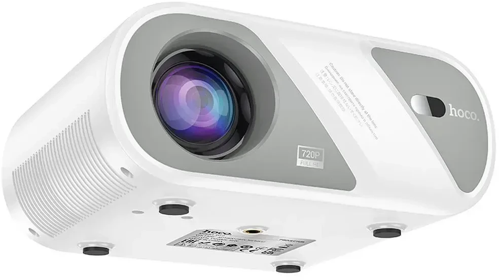 Projektorius HD Ready Hoco Wi-Fi Bluetooth 720P DT1 baltas