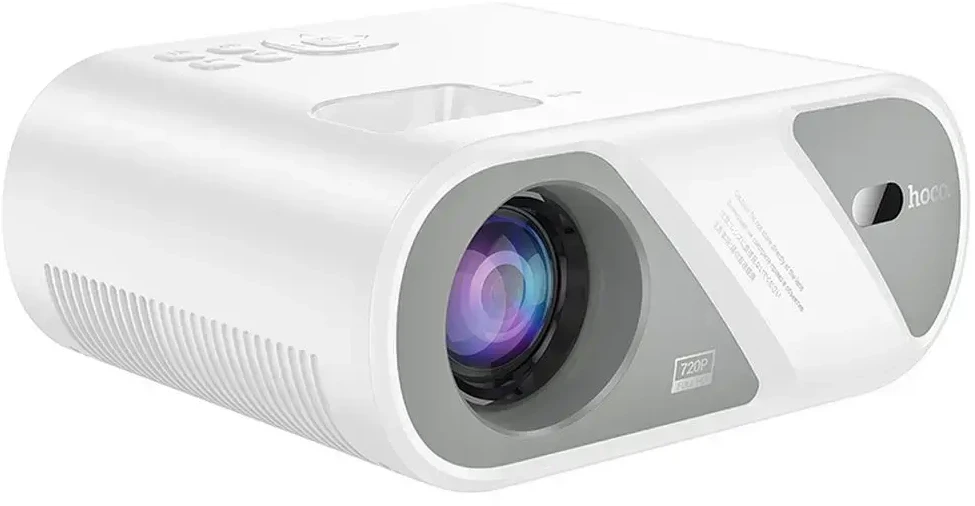 Projektorius HD Ready Hoco Wi-Fi Bluetooth 720P DT1 baltas