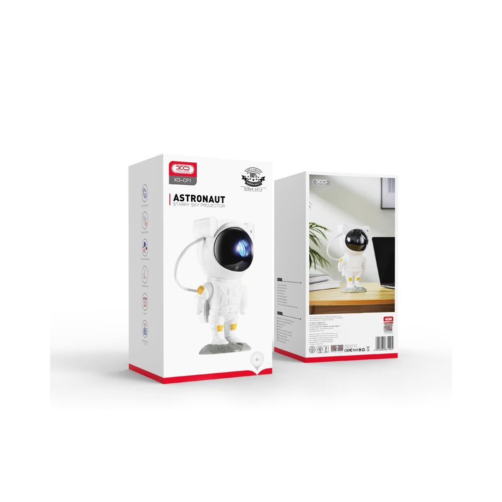 XO LED projectorius CF01 astronautas, žvaigždės ir visata