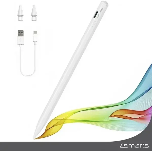 4smarts Active Stylus Pen Pieštukas Pro 3 baltos spalvos 540565