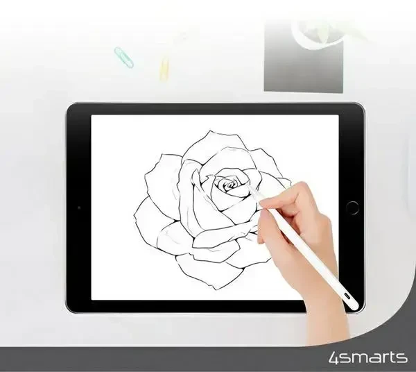 4smarts Active Stylus Pen Pieštukas Pro 3 baltos spalvos 540565