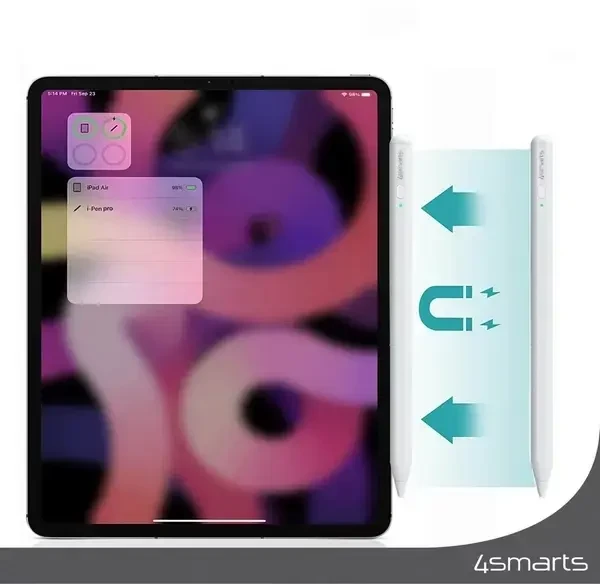 4smarts Active Stylus Pen Pieštukas Pro 3 baltos spalvos 540565