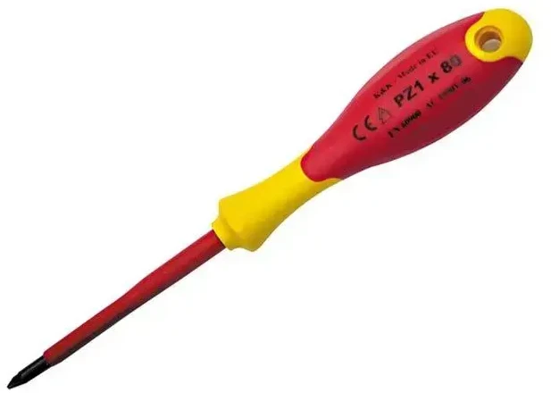 Proline Skrūvgriežis PZ1x80mm Izoliuotas