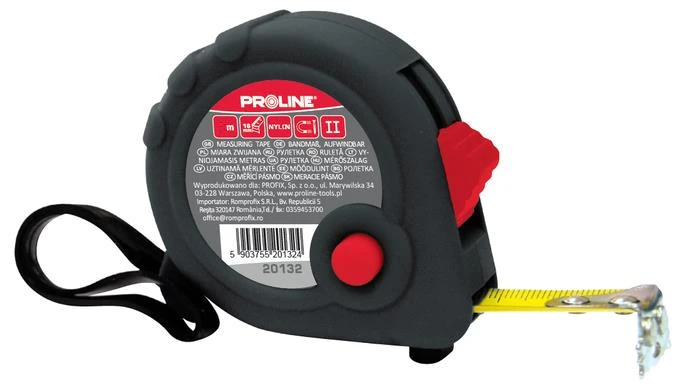 Proline Ritininė matavimo juosta, 7,5 m x 25 mm.