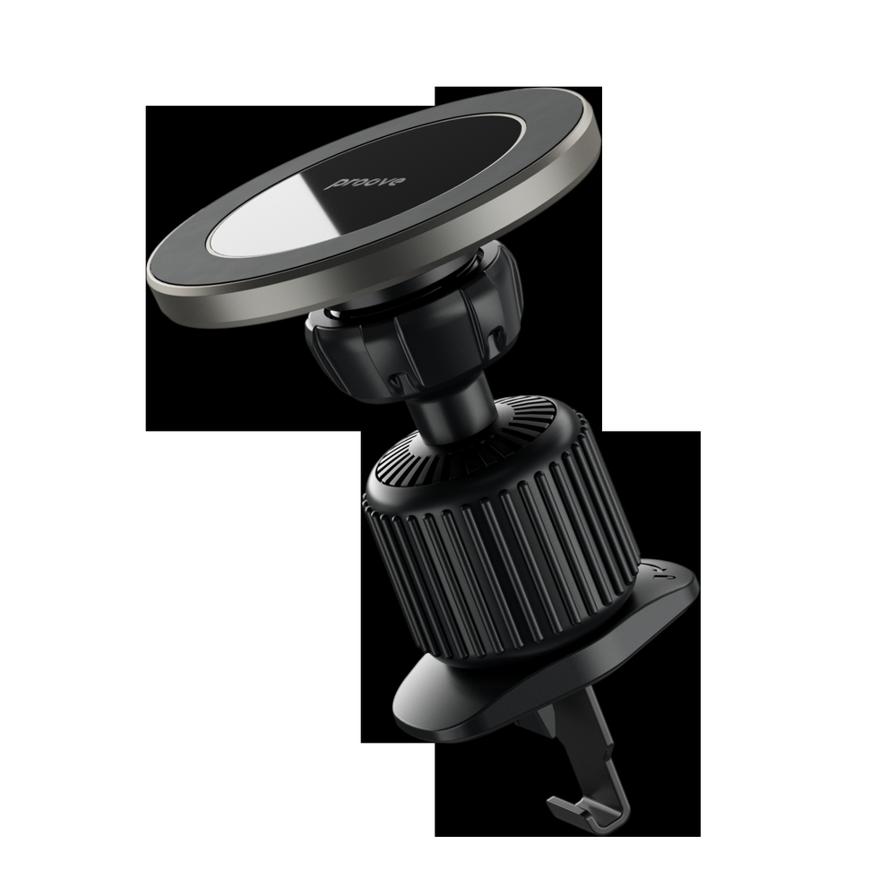 Proove Car Holder IronSide Air Outlet Car Mount juodos spalvos