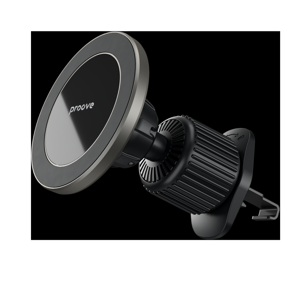 Proove Car Holder IronSide Air Outlet Car Mount juodos spalvos