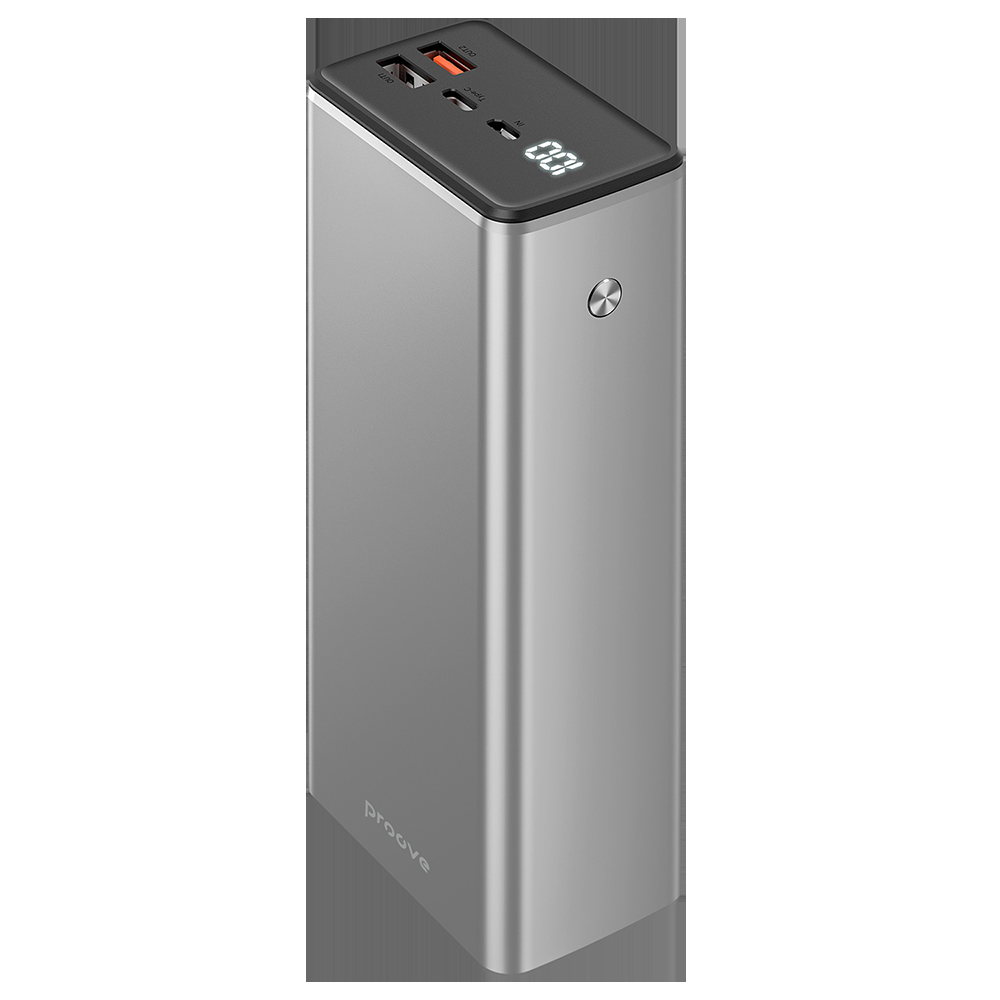 Proove power bank MetalSkin 65W 30000mAh pilkos spalvos
