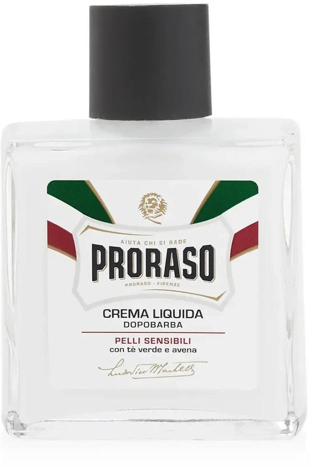 Jautrios odos balzamas po skutimosi Proraso White Line After Shave Balm, 100 ml