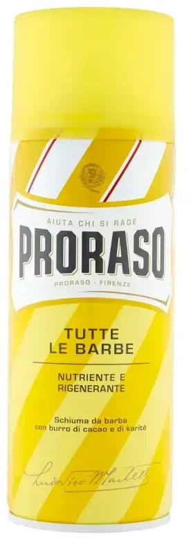 Proraso Nutriente Espuma De Afeitar Cacao y Karite 400ml