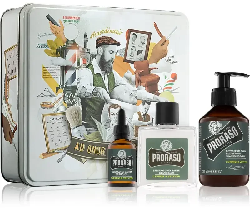 Proraso Barzdos priežiūros rinkinys Cypress & Vetyver
