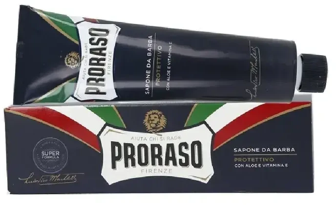 Proraso Blue Line Skutimosi muilas tūbelėje - Protective. 150 ml