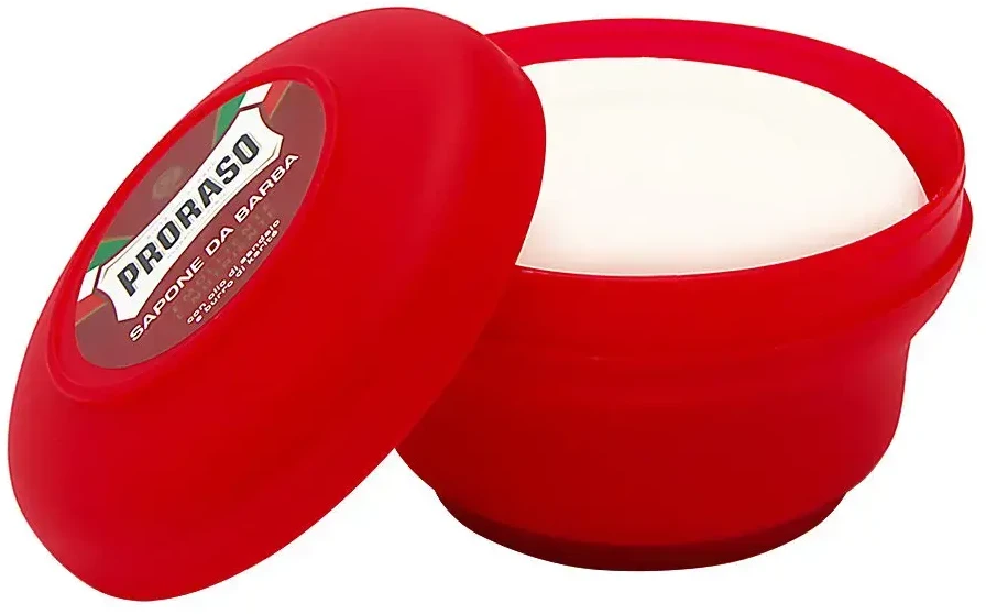 Proraso Red Line Shaving Soap In a Jar Odą maitinantis skutimosi muilas, 150 ml