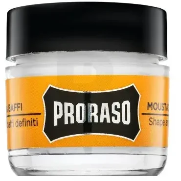 PRORASO Vaškas ūsams Wood & Spice, 15 ml