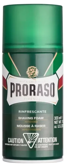 PRORASO Žalias Shaving Putos Shaving Putos 300 ml