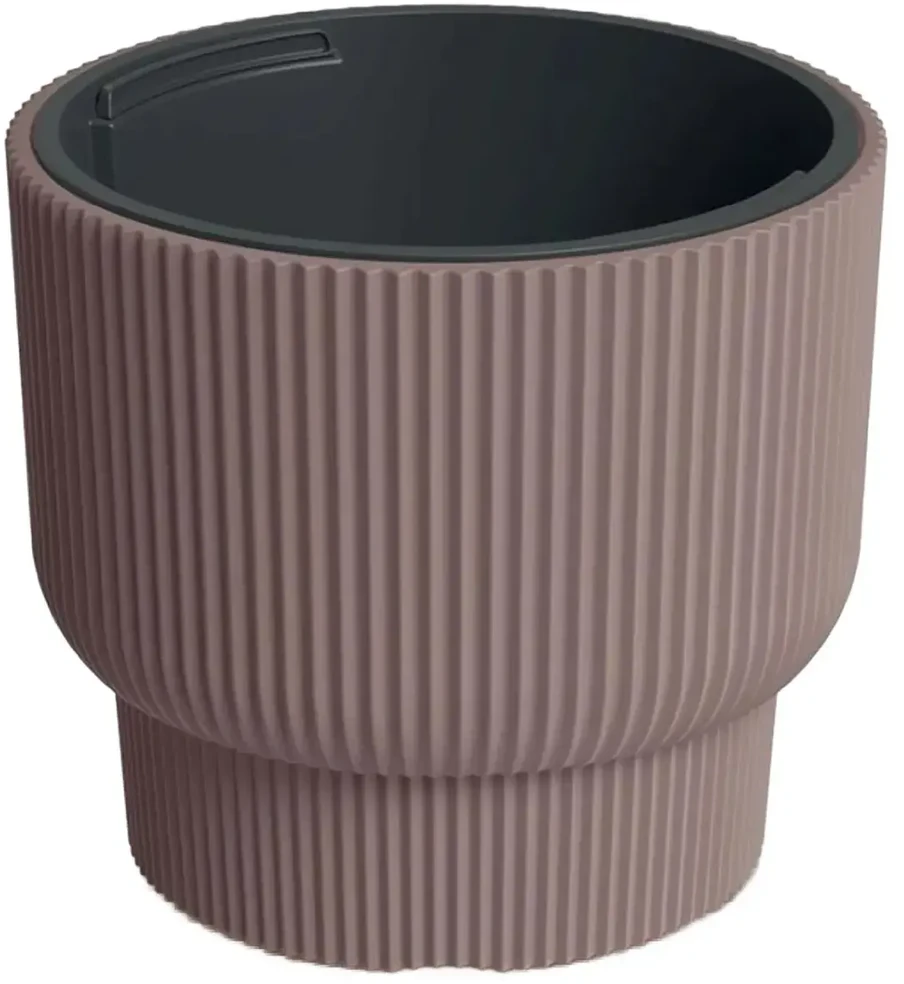 Milly sodo vazonas su įdėklu 39,5 x 39,5 x 35 cm marsala PROSPERPLAST