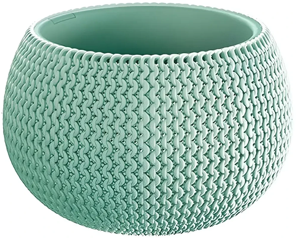 Prosperplast Gėlių vazonas Splofy Bowl Žalias 11x14cm