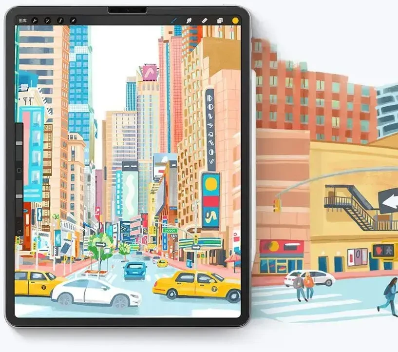 APSauginė plėvelė HOFI PAPER PRO+ 2 vnt. IPAD AIR 10.9 4 | 5 | 2020-2022 | PRO 11 2 | 3 | 4 | 2020-2022 MATINĖ SKAIDRI