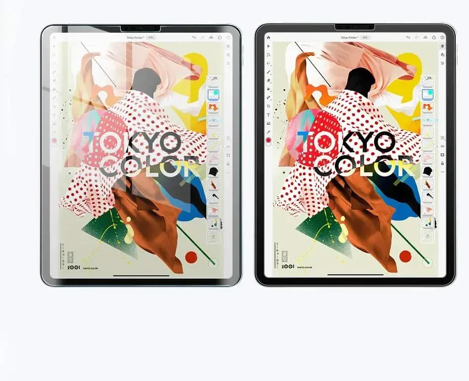 APSauginė plėvelė HOFI PAPER PRO+ 2 vnt. IPAD AIR 10.9 4 | 5 | 2020-2022 | PRO 11 2 | 3 | 4 | 2020-2022 MATINĖ SKAIDRI