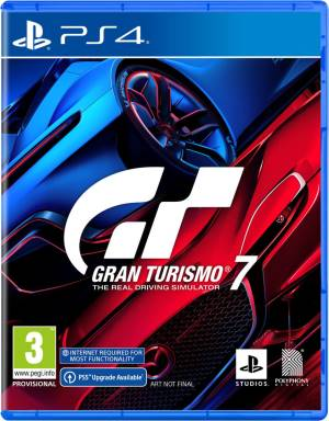 Sony Interactive Entertainment Gran Turismo 7, Standard Edition, PlayStation 4, Multiplayer mode, E (Everyone), Physical media, Virtual Reality (VR) headset required