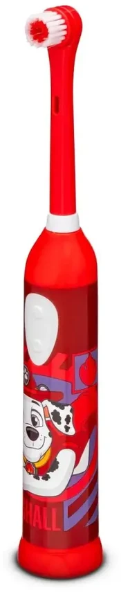 Psi Patrol Paw Patrol oscillating children's dantų šepetėlis red pattern 2