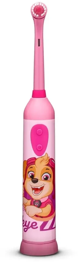 Psi Patrol Paw Patrol oscillating children's dantų šepetėlis pink pattern 2